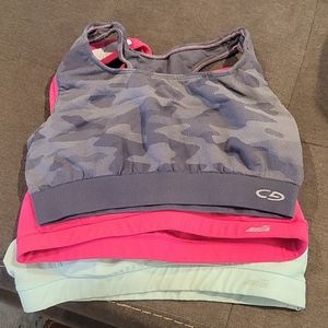 Lot of 3 sports bra
